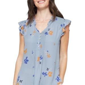 Daniel Rainn - Liona Flutter Detail Blouse